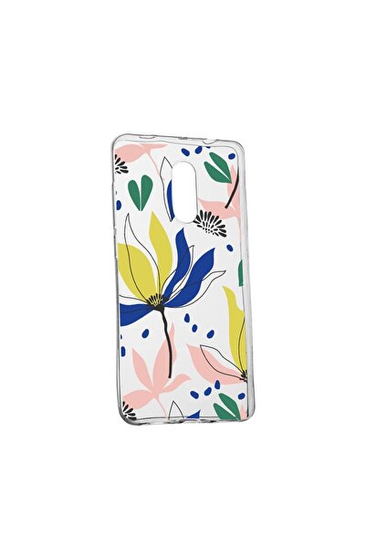 bestcase Husa Silicon Compatibila Cu LG X Power 3, Flowers Pattern, rezistent...