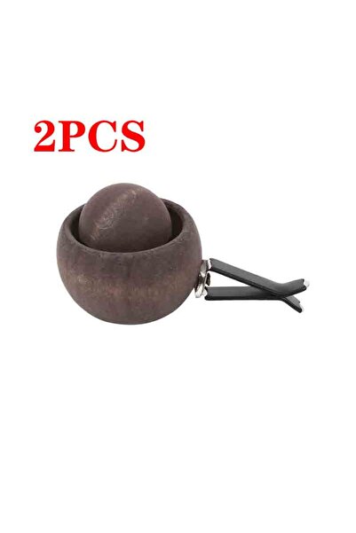 Choice3 ناشرات زيوت عطرية خشبية للسيارة من خشب الجوز - تصميم كروي لتزيين غرفة...