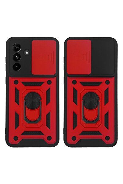 Sonique Θήκη Ring Armor CamPro για Samsung Galaxy A37 5G Κόκκινο