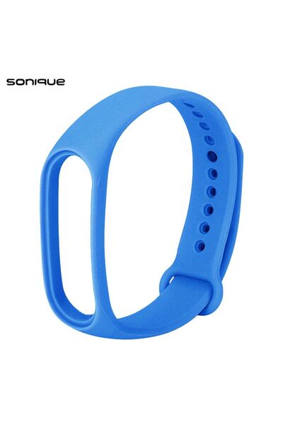 Sonique Λουράκι Σιλικόνης Color για Xiaomi Mi Band 5/6 Μπλέ