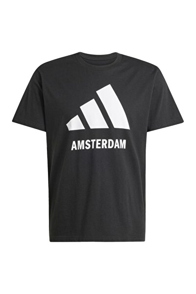 adidas Tricou bărbătesc cu mânecă scurtă Amsterdam, mărimea M
