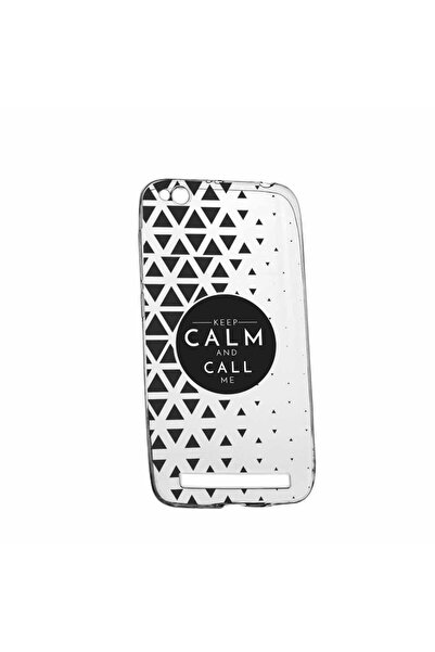 bestcase Husa Silicon, Transparent, Slim, Keep Calm, Xiaomi Redmi 5A
