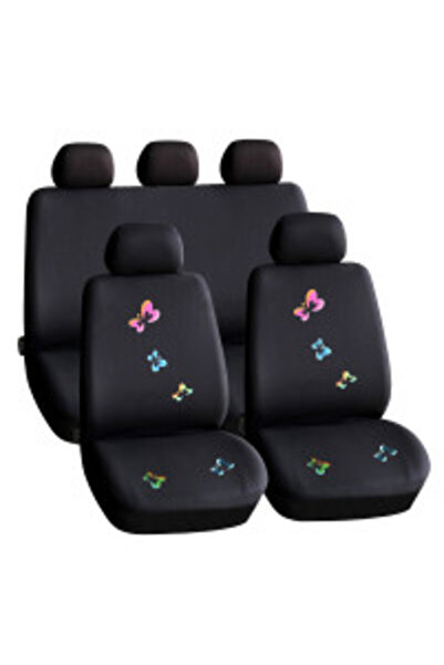 CarGuard Huse universale pentru scaune auto, cu fluturași