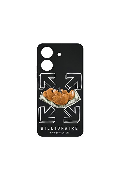 bestcase ¬Æ Silicone Slim Case for Xiaomi Redmi 13C 4G, Billionaire Bear, 173...