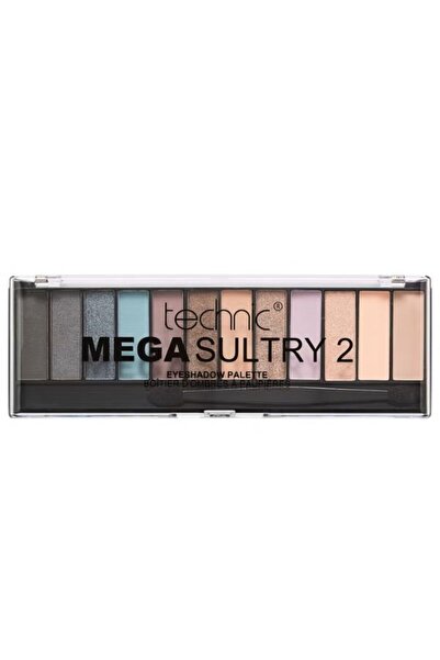 TECHNIC Mega Sultry Eyeshadows 2 | 12-Shade High-Pigment Palette | Warm Gold ...