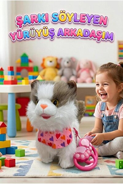 Tıfıl Toys Şarkı Söylüyen Yürüyüş Arkadaşım - İnteraktif Tasmalı Kumandalı Pi...