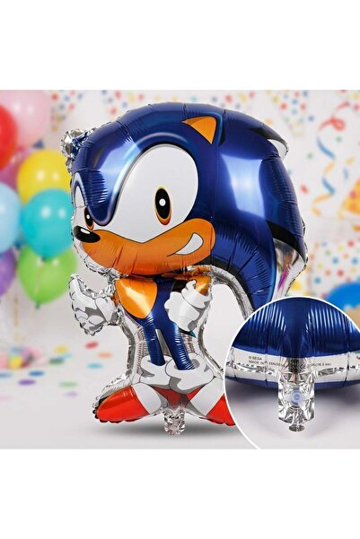 DODOMAR Sonic Hedgehog Foil Balloon 68X70 cm Licensed Birthday Party Decoration Ornament