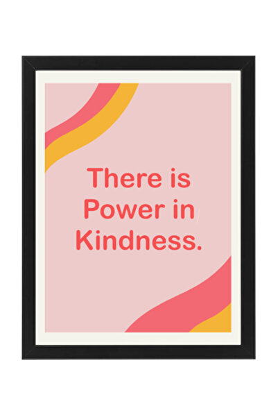 Boomah Accessories Girl Power Pink Room Decoration Poster with Frame 30x40