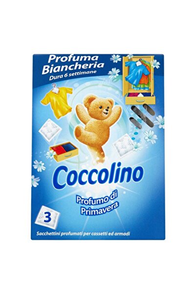 Coccolino Primavera 3-piece wardrobe air freshener, quality guarantee, guaran...