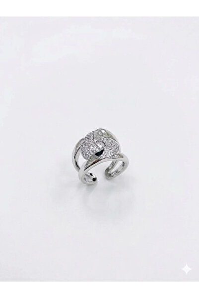 Twin Store Ring with Stone Design - Yz0230-1