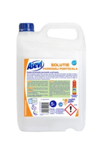 ASEVI Orange floor detergent, 5 L