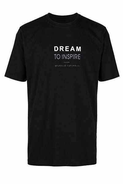 trender Dream to Inspire Print Supreme Black Men's T-Shirt 226-08