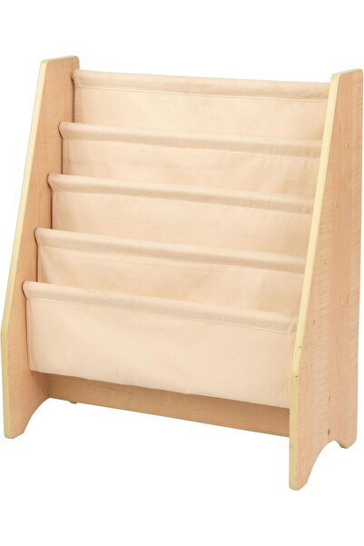KIDKRAFT 14221 رف كتب خشبي للأطفال، أثاث غرفة نوم الأطفال، رف عرض وتخزين للكت...