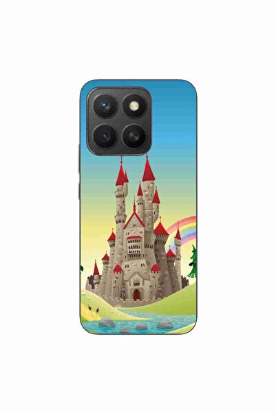 OEM Husa compatibila cu Honor X8c Silicon Gel Tpu Model Castel