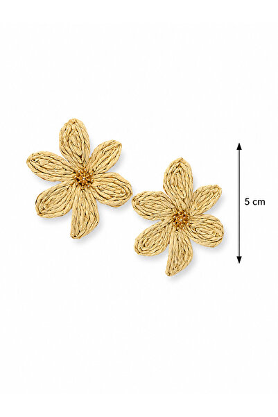 ANOUSH Cercei statement cu design floral AURORA Floare