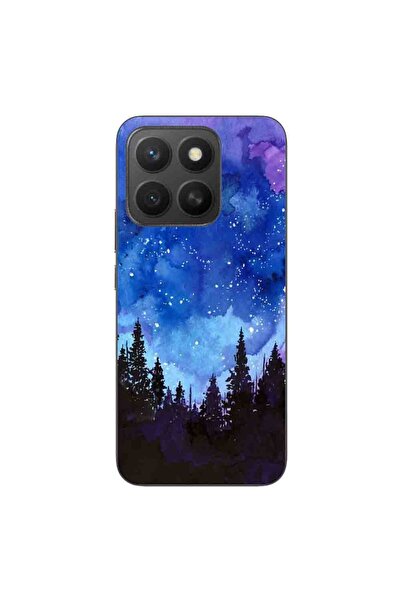 OEM Husa compatibila cu Honor X8c Silicon Gel Tpu Model Night Forest
