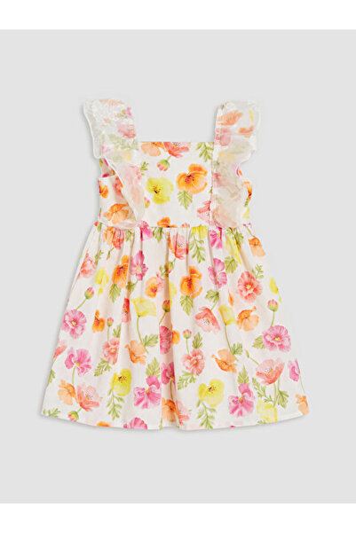 LC Waikiki Ruffle Floral Print Girls' Dress from Uzg Store for Style Enthusiasts