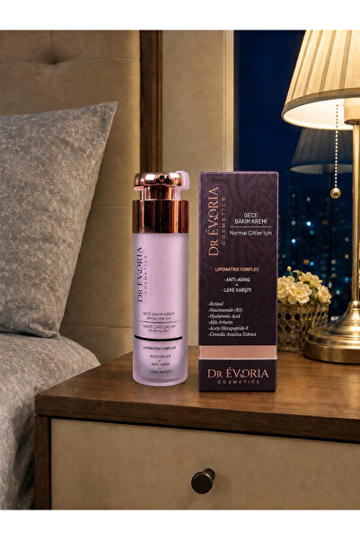 DR EVORİA COSMETICS Gece Bakım Kremi Yağlı Ciltler