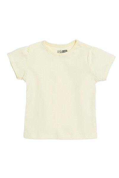 ebebek Hello Baby HelloBaby Kız Bebek Tişört Bisiklet Yaka Short Sleeve