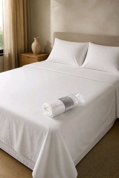 Monalisa Home Aydemir Double 160X200 Elastic Combed Cotton Bed Sheet