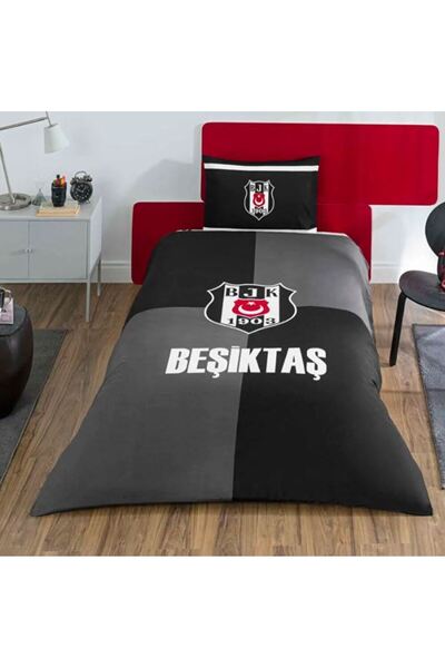 Beşiktaş Licensed New Season Duvet Cover Set for Single Person