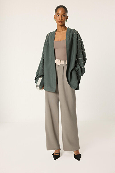 Touché Privé Beaded Embroidered Kimono