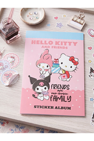 GiFi Kuromi & Hello Kitty Lisanslı Sticker Albüm