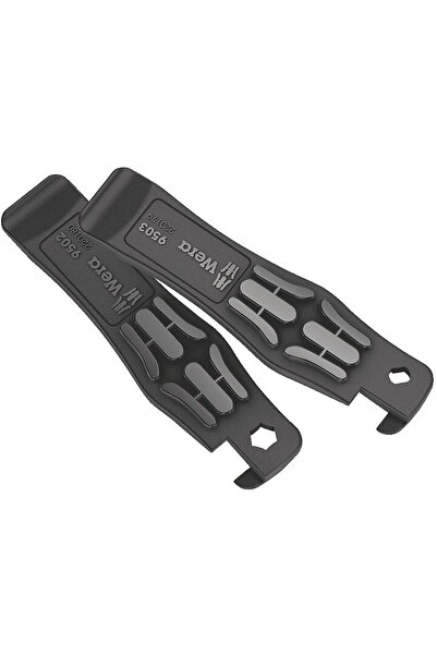 wera Set of 2 bicycle tire levers, Bicycle, tire lever 9502 with bit holder, ...