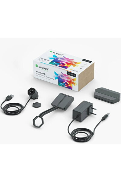 Nanoleaf Oglindă de ecran (cameră) 4D pentru kit bandă LED 4D NF082K02-40LS ș...