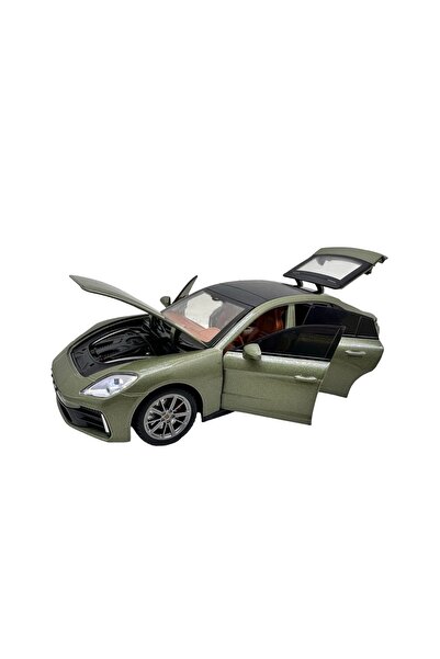 JPT Porsche Panamera 1:24 Diecast Lumini Verzi Sunet