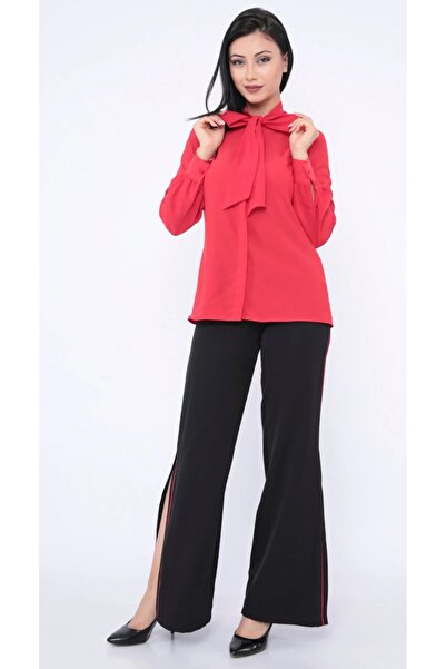 FIRST STYLE Turkish Set Two Piece Pants Suit with Blouse