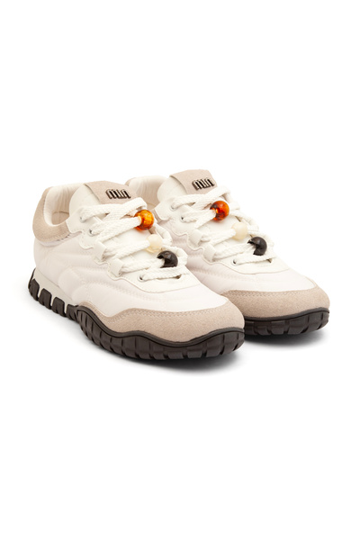Mamito Ayakkabı Prns 193 Bead Detailed Parachute Fabric Sports Shoes