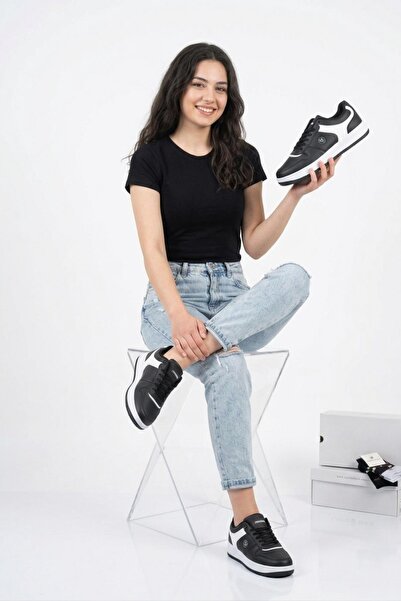 Papuçsepeti Coș de pantofi 4220 Talpă anatomică Pantofi sport casual pentru f...
