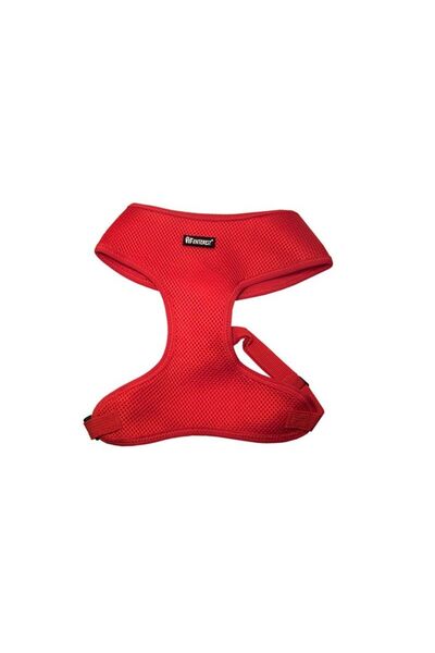 Pet Interest Σαμαράκι Σκύλου Mesh Harness Κόκκινο Medium 38-51cm/17,5cm