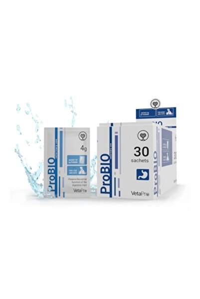 Vetapro Probio Προβιοτικό Συμπλήρωμα για Σκύλους & Γάτες 30×4gr
