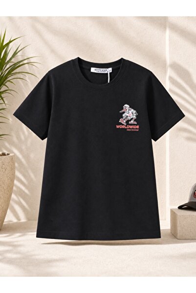 SETTY KOOP Kids Graphic Tee – Relaxed Fit Short Sleeve Top with Fun Print, Ev...
