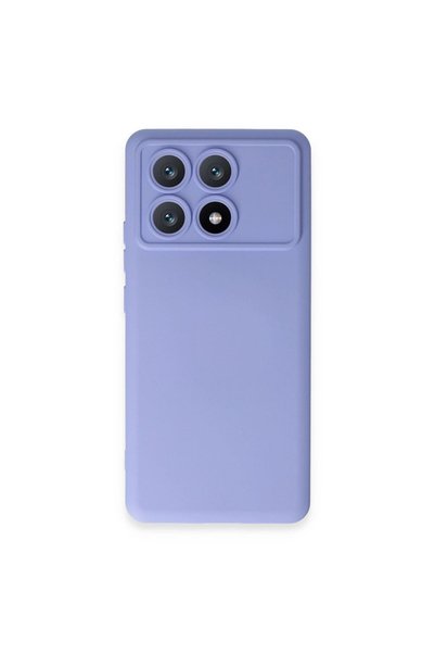 OEM Xiaomi Poco X6 Pro Case Nano Velvet Silicone - Lilac