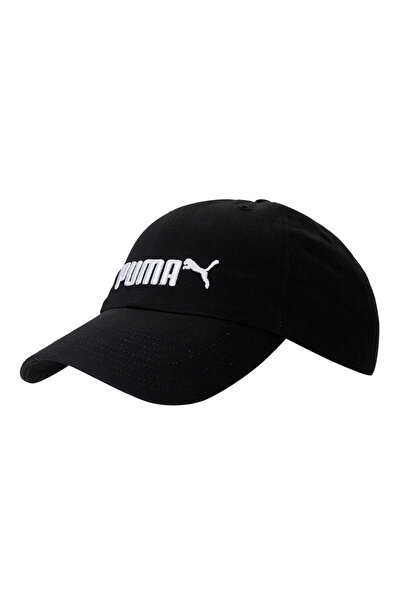 Puma Adults Unisex Essentials No. 2 Logo Cap - Black