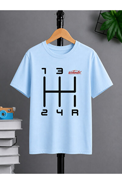 VODEXA Tricou oversize unisex cu imprimeu GEAR, 100% bumbac, croială conforta...