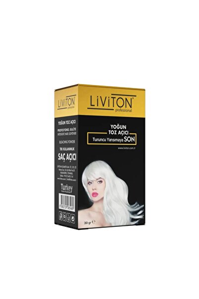 liviton Saç Açıcı Set 20 Gr x 12 Adet
