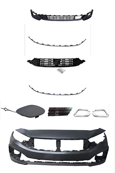 meqlife EGEA ÖN TAMPON FUL SET 9 PARÇA 735750650 OEM KALİTE KROM SET