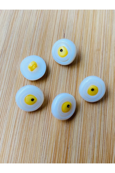 Lorin hobi Bottom-Mounted Evil Eye Baby Button 14 mm 10 Pieces