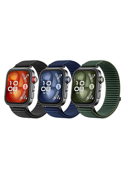 SilverCars Huawei Watch Fit 5 / 5 Pro / 4 / 4 Pro / 3 Uyumlu Premium Spor Loo...
