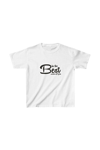Mariposa Secret Unisex Kids Printed T-Shirt - White