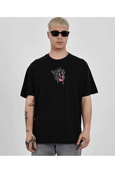 Generic Brand Men's Short Sleeve Summer T-Shirt Crew Neck Printed Oversize T-...