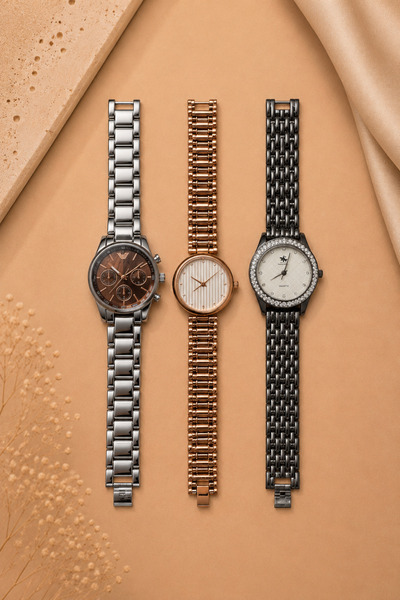 Twelve Opportunity Product 3-Piece Women's Wristwatch