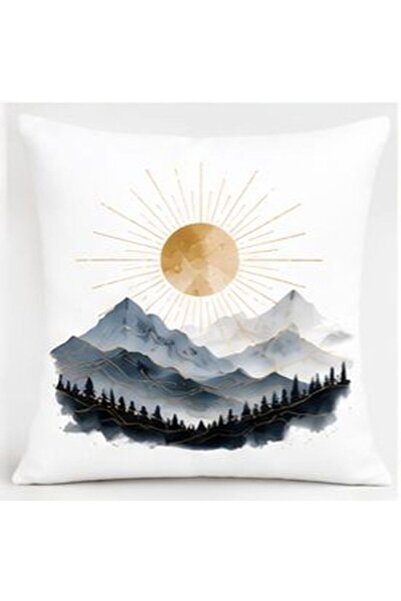 KADOREX DESIGN Modern Abstract and Nature Landscape Pattern Decorative Throw ...