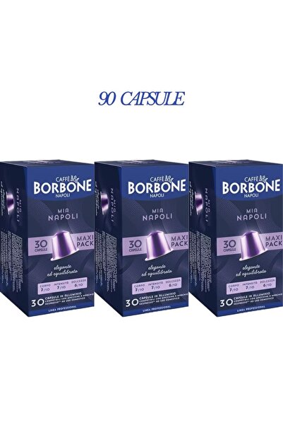 Borbone 90 Capsule Cafea Mia Napoli-Compatibile Nespresso