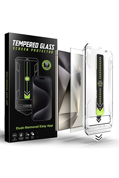 Techsuit Case for Samsung Galaxy S24 Ultra - TitanGlass CrystalHD [Fingerprin...