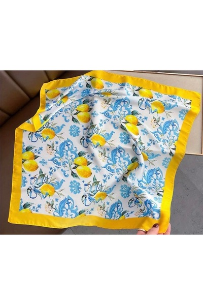 HEDCOLLECTION KADIN SATEN FULAR